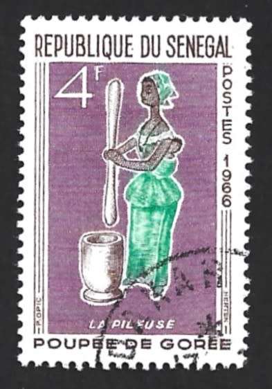 1966 SENEGAL GOREE PUPPETS