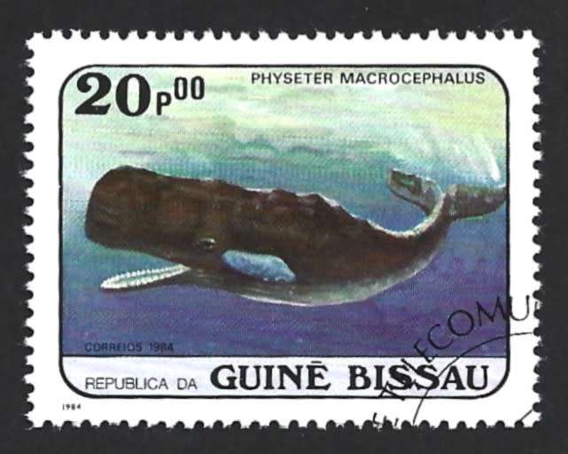 1984 GUINEA BISSAU WHALES
