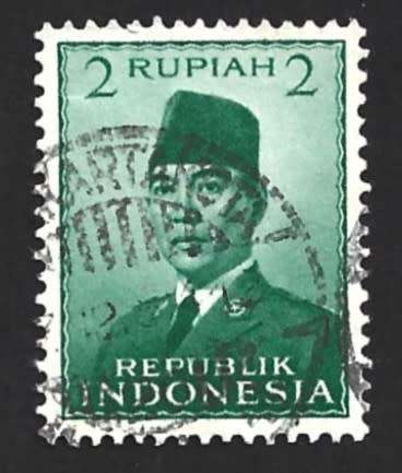 1951 INDONESIA PRES. SUKARNO