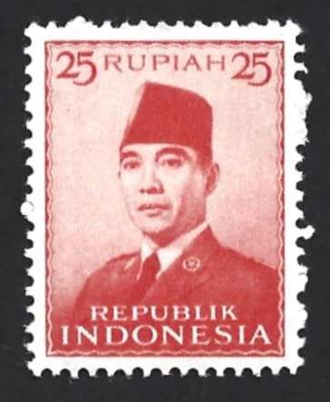 1951 INDONESIA PRES. SUKARNO