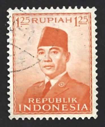 1953 INDONESIA PRES. SUKARNO