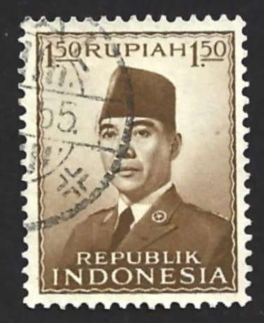 1953 INDONESIA PRES. SUKARNO