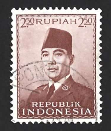 1953 INDONESIA PRES. SUKARNO