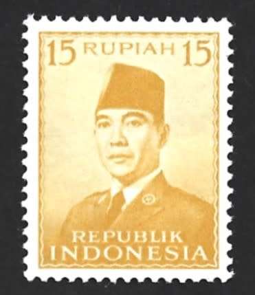 1953 INDONESIA PRES. SUKARNO