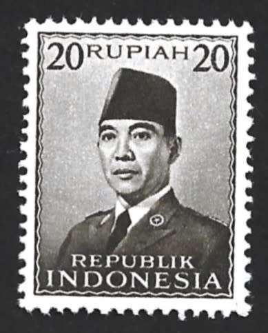 1953 INDONESIA PRES. SUKARNO