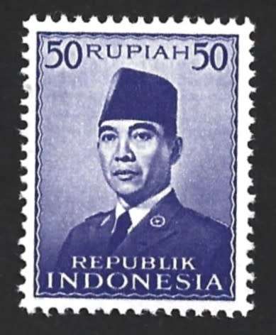 1953 INDONESIA PRES. SUKARNO