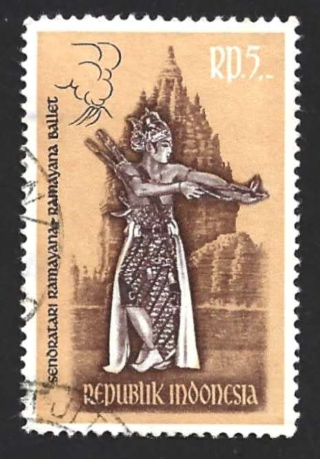 1962 INDONESIA RAMAYANA DANCERS