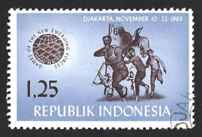 1963 INDONESIA GAMES OF NEW EMERGING FORCES