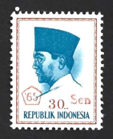 1966 INDONESIA PRES. SUKARNO