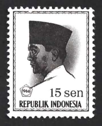 1966 INDONESIA PRES. SUKARNO