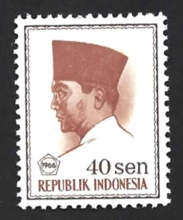 1966 INDONESIA PRES. SUKARNO