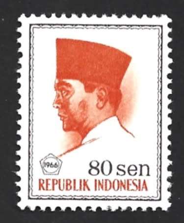 1966 INDONESIA PRES. SUKARNO