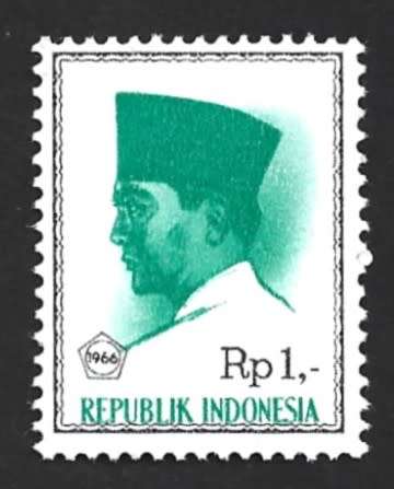 1966 INDONESIA PRES. SUKARNO