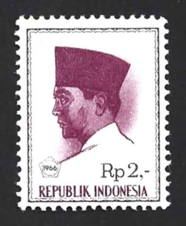1966 INDONESIA PRES. SUKARNO