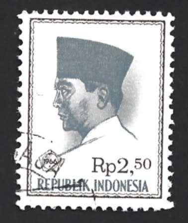 1966 INDONESIA PRES. SUKARNO