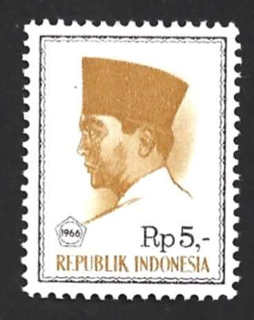1966 INDONESIA PRES. SUKARNO