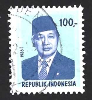 1986 INDONESIA PRES. SUHARTO
