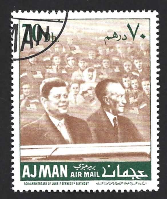 1967 AJMAN JOHN F KENNEDY