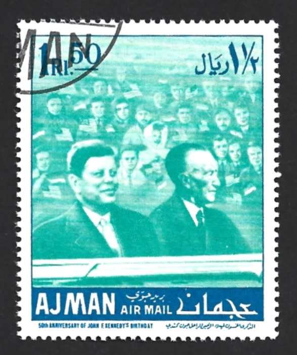 1967 AJMAN JOHN F KENNEDY