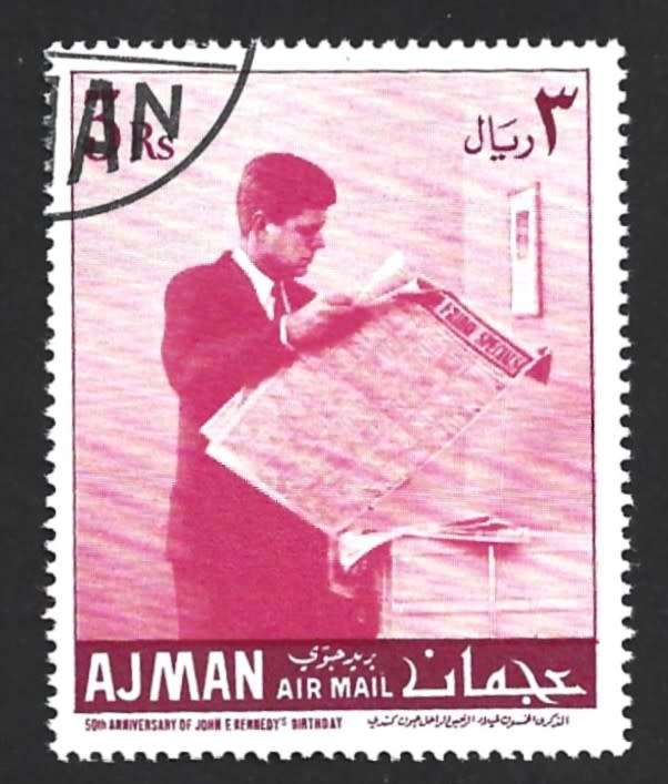 1967 AJMAN JOHN F KENNEDY