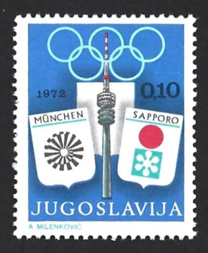 1972 YUGOSLAVIA OLYMPIC