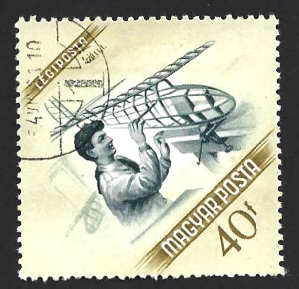 1954 HUNGARY AIRMAIL