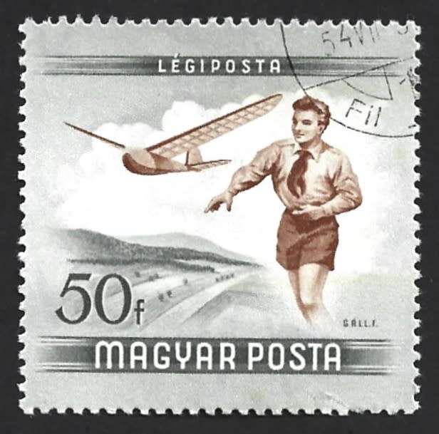1954 HUNGARY AIRMAIL