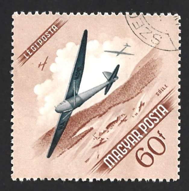 1954 HUNGARY AIRMAIL