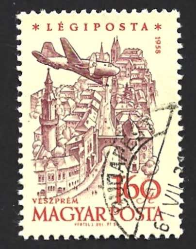 1958 HUNGARY AIRMAIL