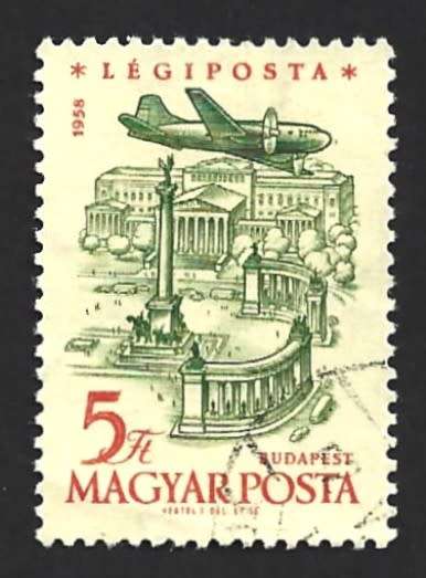 1958 HUNGARY AIRMAIL