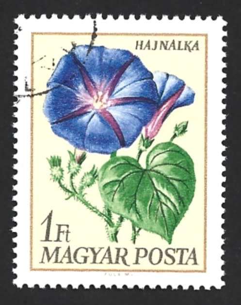 1968 HUNGARY FLOWERS