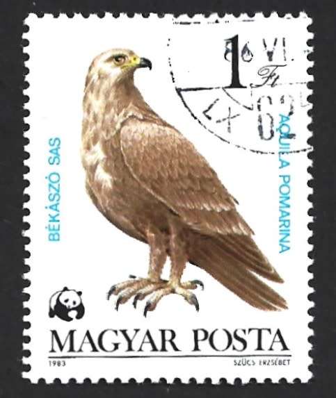 1983 HUNGARY BIRD OF PREY