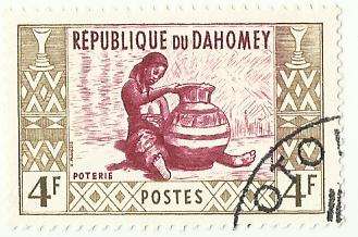 1961 DAHOMEY POTTER