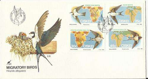 1984 CISKEI MIGRATORY BIRDS