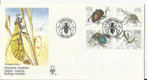 1987 SOUTH WEST AFRICA INSECTS