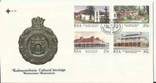 1986 SOUTH AFRICA CULTURAL HERITAGE