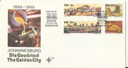 1986 SOUTH AFRICA THE GOLDEN CITY
