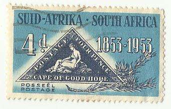 1953 SOUTH AFRICA CAPE TRIANGLE