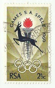 1969 SOUTH AFRICA SPRINGBOK