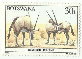 1987 BOTSWANA WILDLIFE CONSERVATION