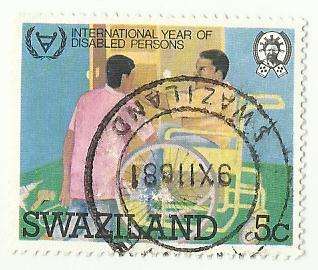 1981 SWAZILAND INTERNATIONAL YEAR OF DISABLED