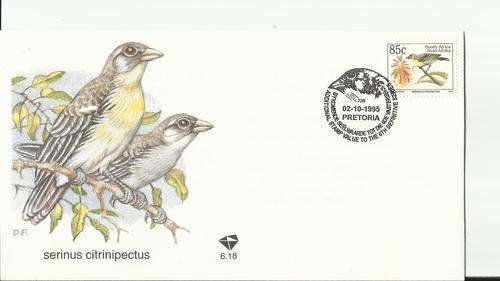 1995 SOUTH AFRICA SERINUS CITRINIPECTUS