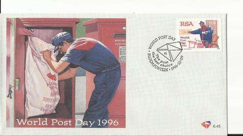 1996 SOUTH AFRICA WORLD POST DAY