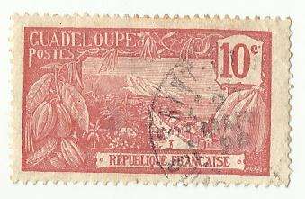1905 FRENCH GUADELOUPE HARBOR AT BASSE TERRE
