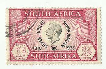 1935 SOUTH AFRICA GEORGE V AND SPRINGBOKS ENGLISH