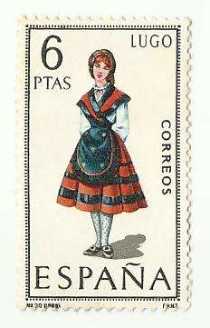 1969 SPAIN WOMAN FROM LUGO