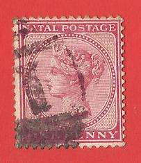 1874 NATAL QUEEN  VICTORIA