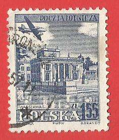 1954 POLAND LAZIENKI PARK
