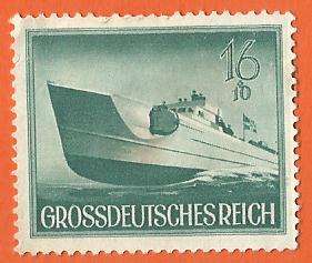 1944 GERMANY SPEED BOAT
