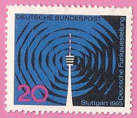 1965 GERMANY TELEVISION TOWER